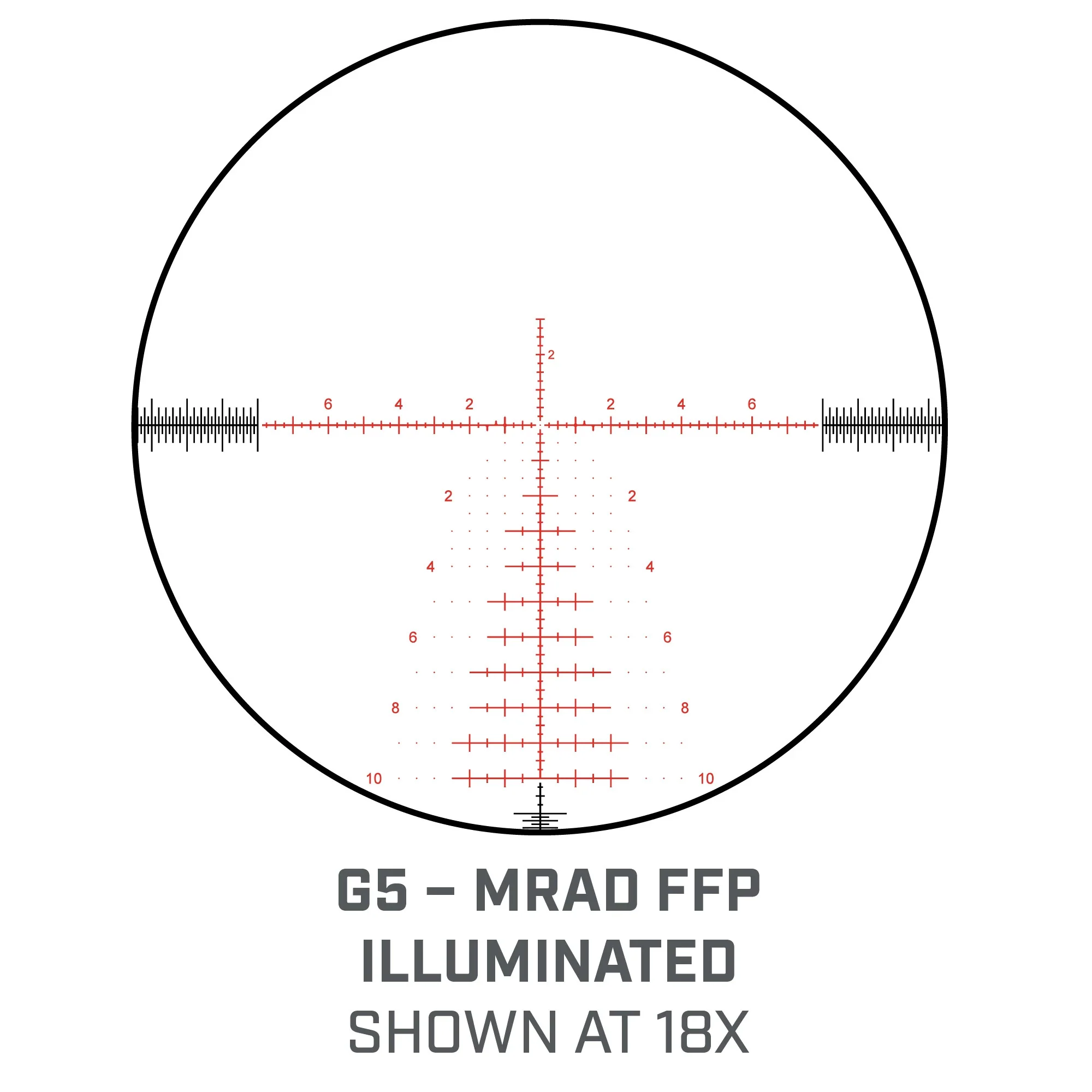 Match Pro 3-18x50 Riflescope - G5I MRAD Reticle - Image 10