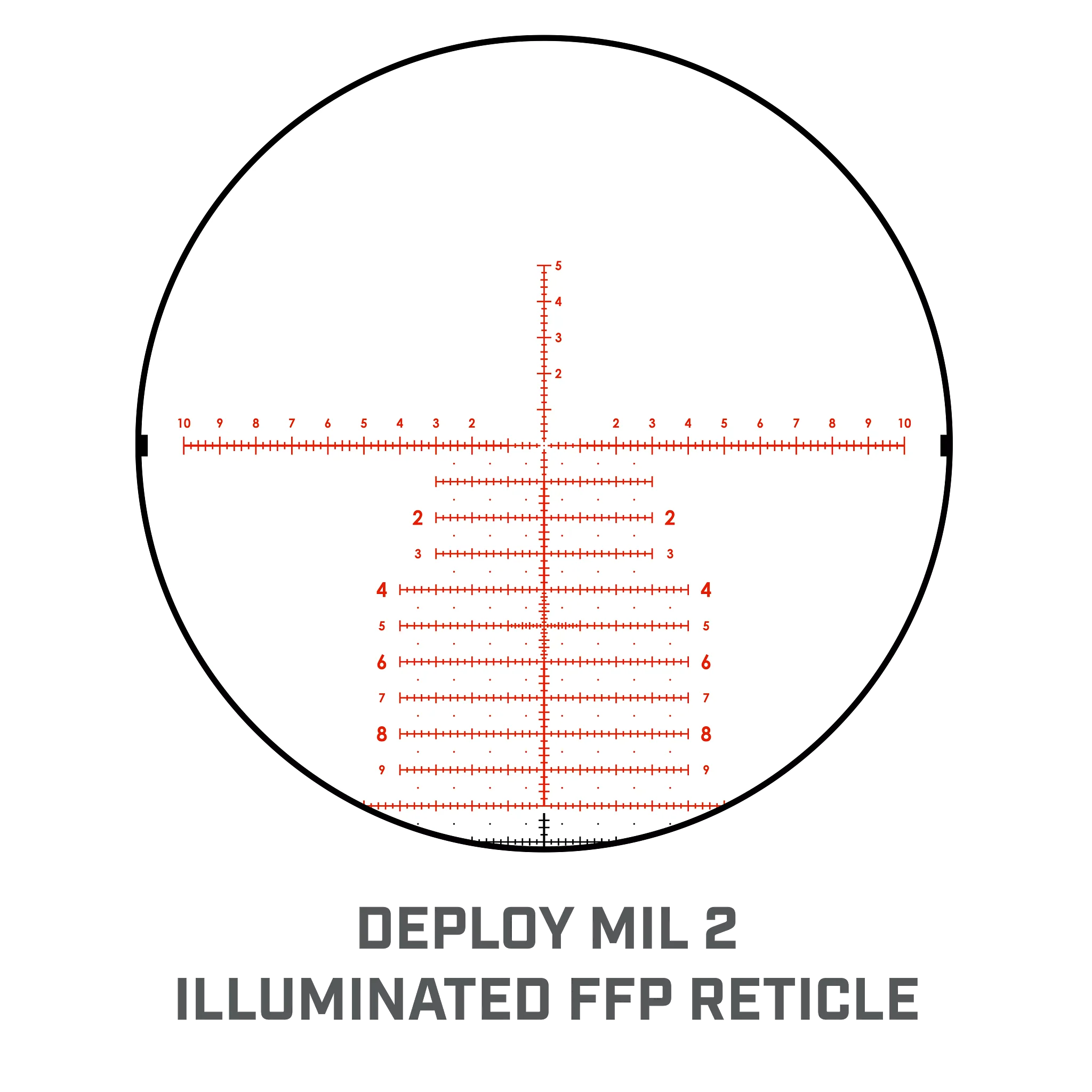Match Pro 3-18X50 Riflescope - DM2 MRAD Reticle - Image 11
