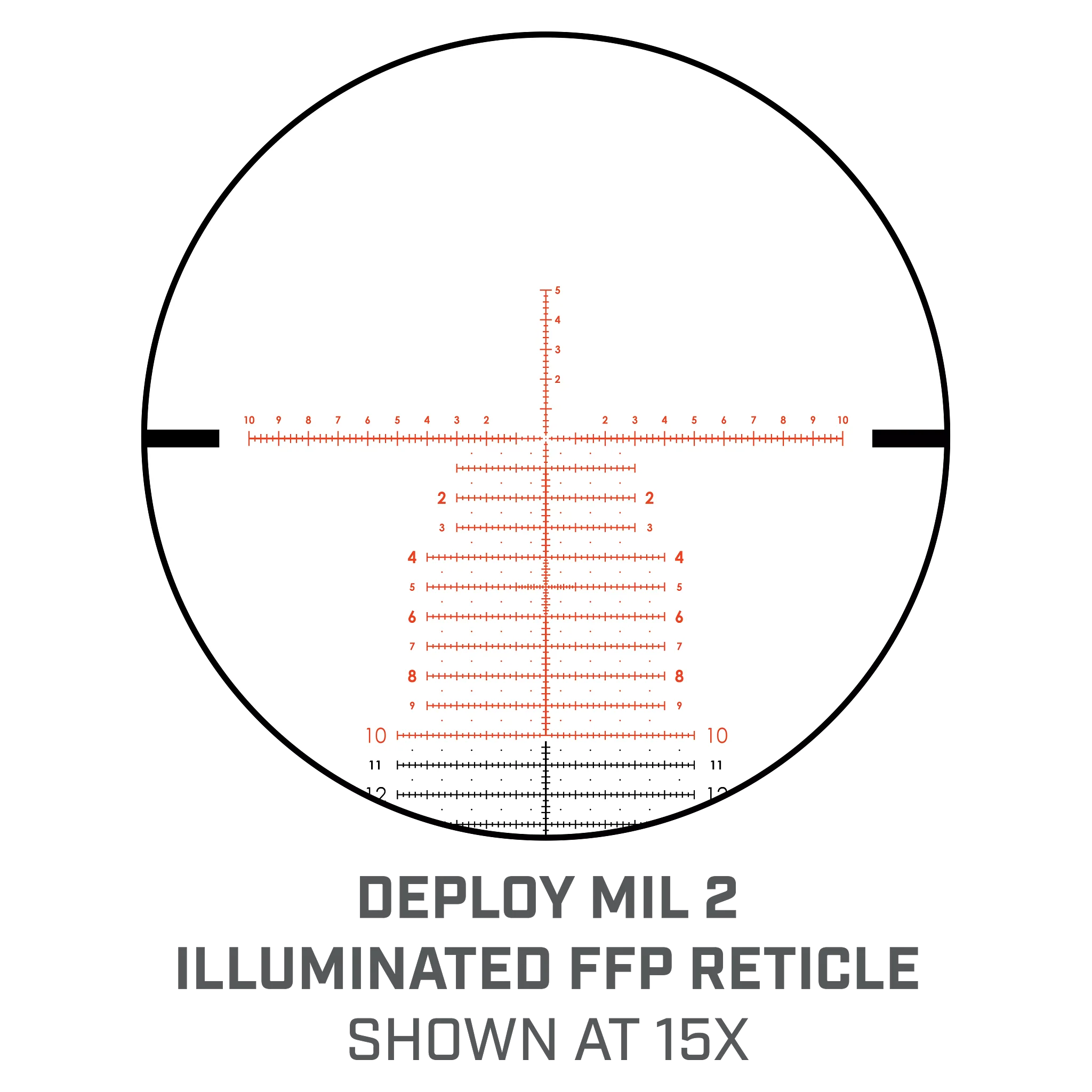 Match Pro 3-18X50 Riflescope - DM2 MRAD Reticle - Image 9
